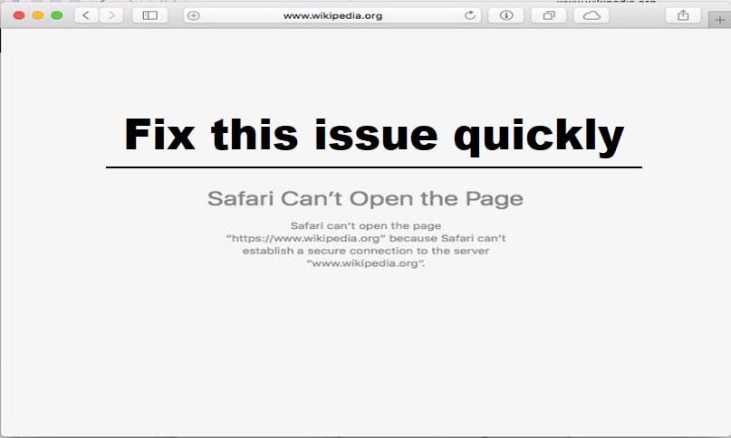 How do I fix Safari not working|Responding|Loading|cannot open-getechinfo
